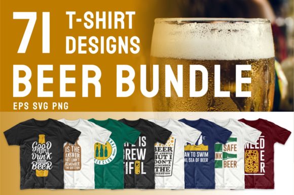 Beer Slogan T-shirt Designs: Perfect for Creative Graphics