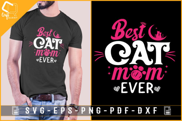 Charming T-shirt Design for Cat Loverw