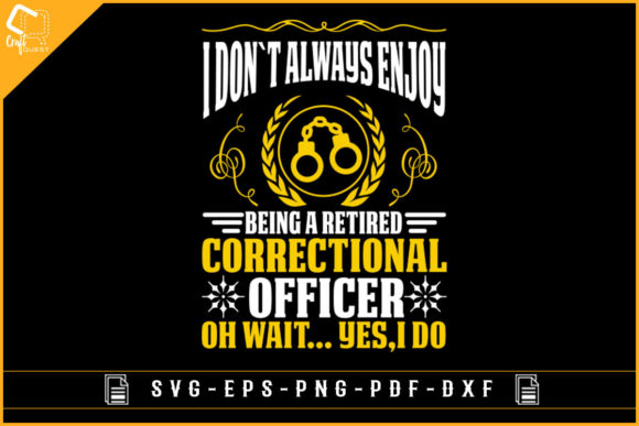 Funny Correctional Officer T-shirt Design
