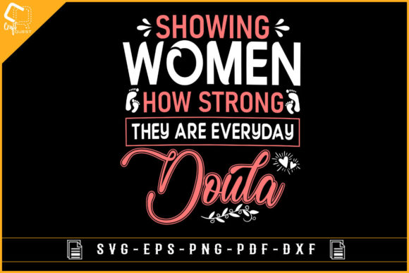 Graphics for Crafters: T-shirt Design for Doula-Mother's Day