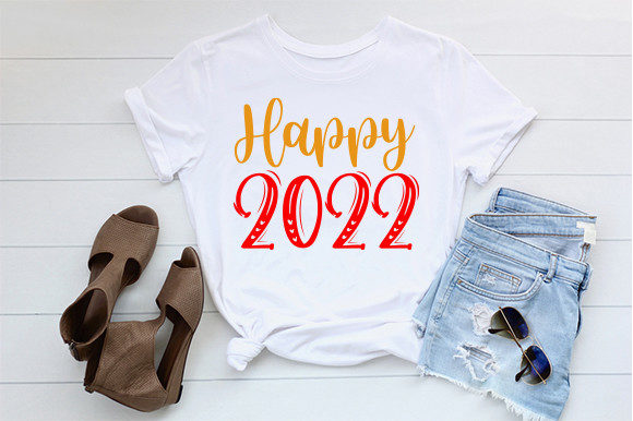 Hello 2022 Svg T Shirt Design for Graphics and Crafts