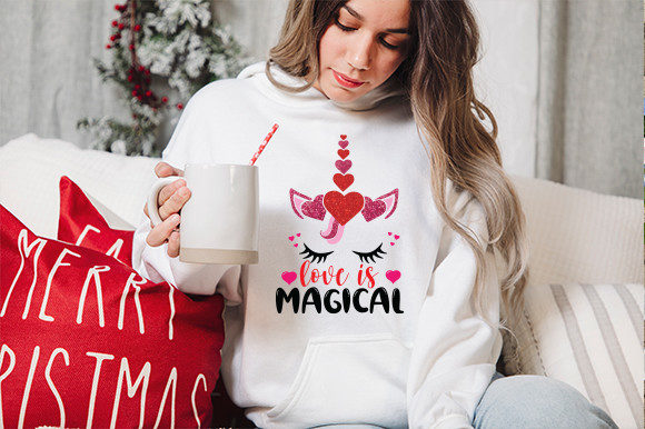 Loves is Magical Svg T Shirt: A Valentine's Delight
